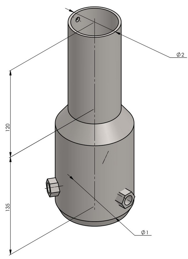 Redukcijski nosac svjetiljke RS 76 60 1